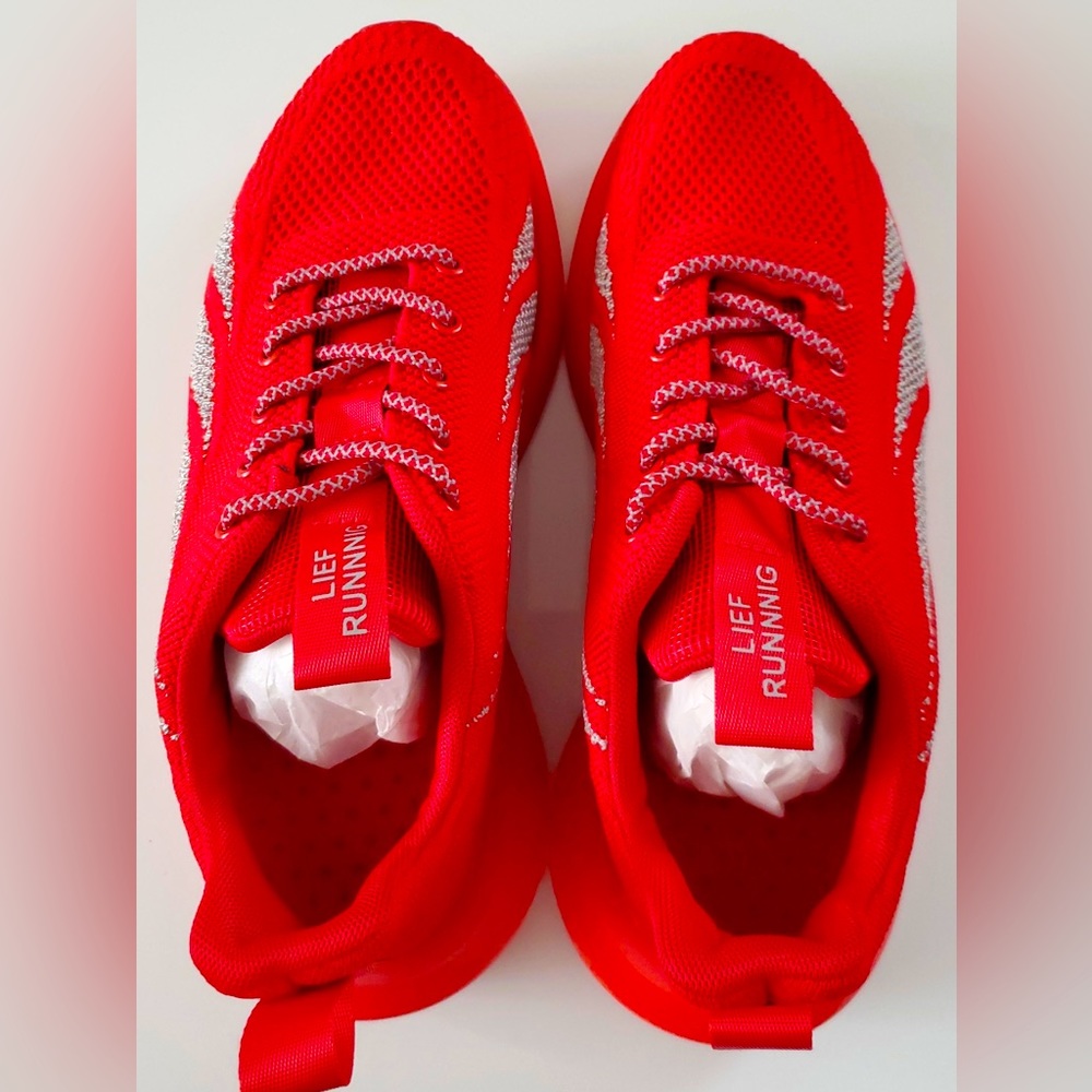 Men’s High Fashion Sneakers | NIB | Various Sizes | Red & Black Colors